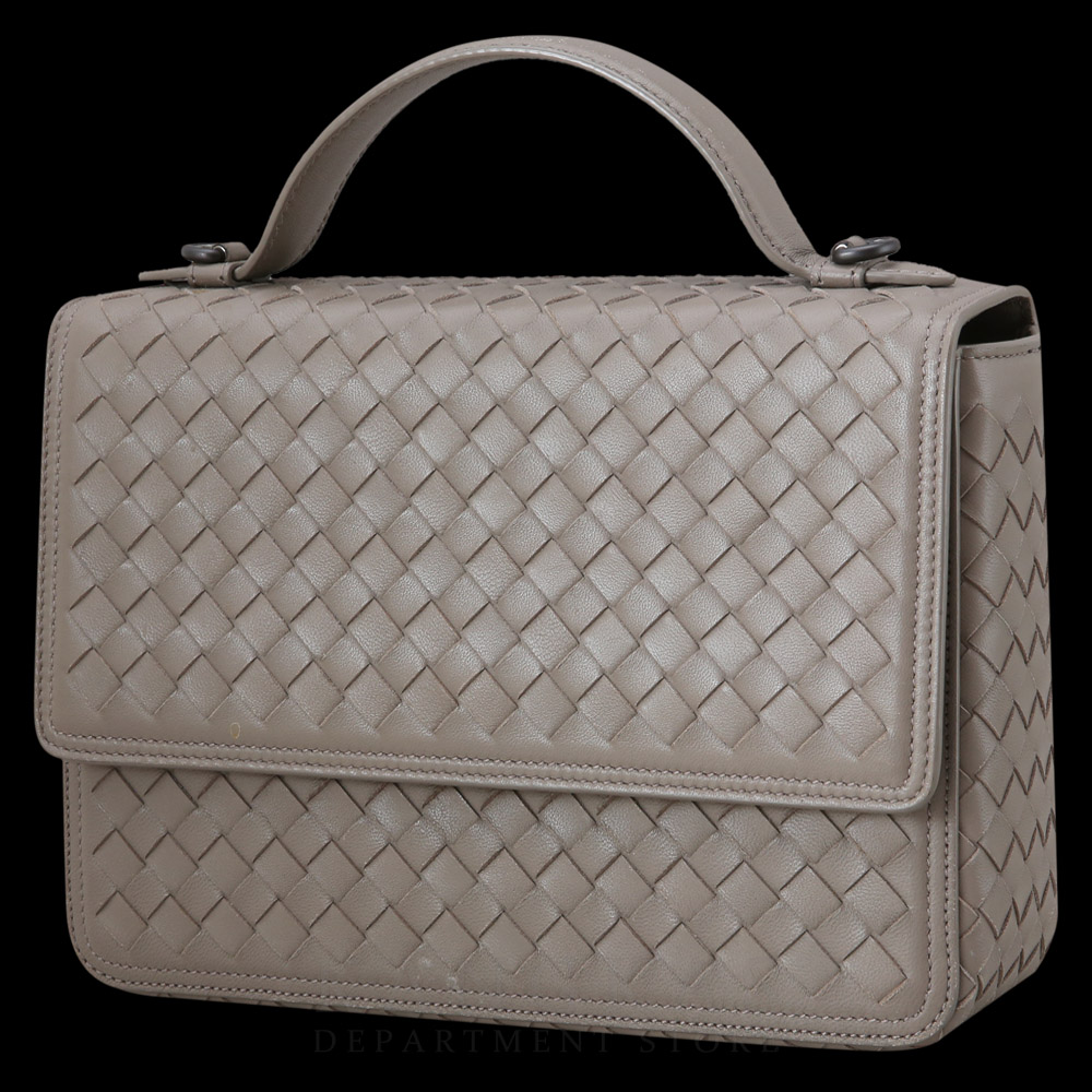 BOTTEGA VENETA(USED)보테가베네타 인트레치아토 위빙 탑 핸들 숄더백